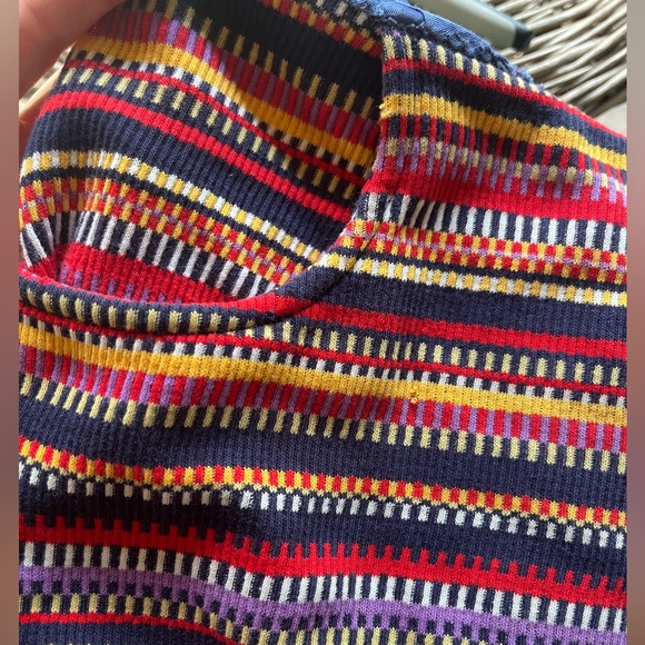 Vintage Pandora Colorful Striped Skorts/Hot pants - Sz Small - Picture 10 of 16